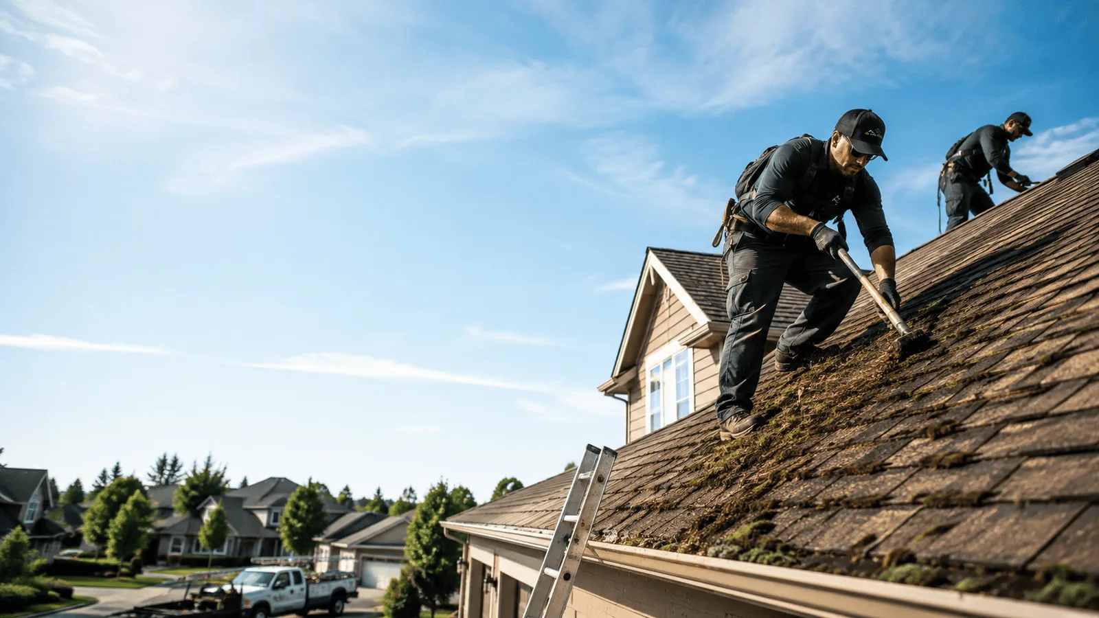 Roof Moss Removal in Brady, NE near me